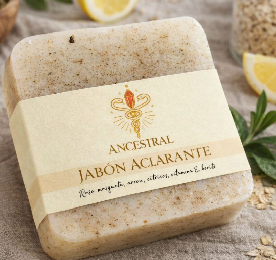 jabón aclarante facial