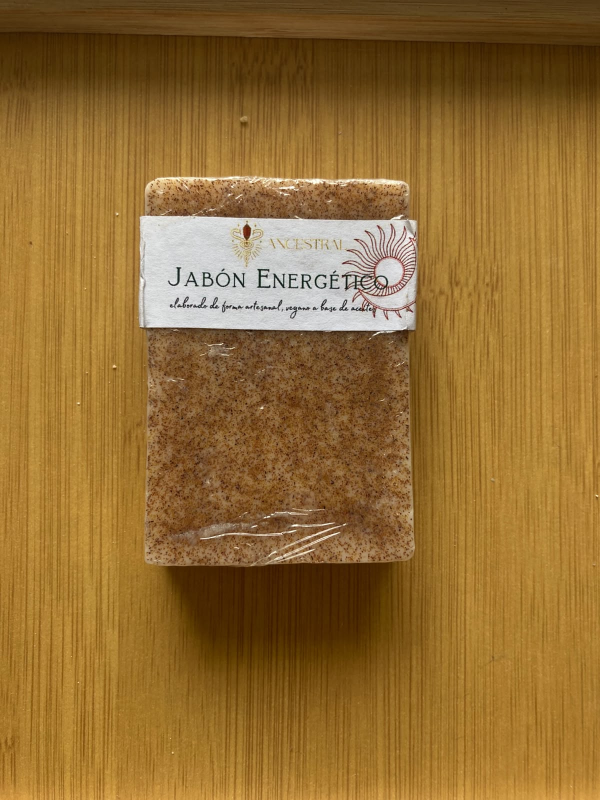 Jabón Energético de Palo Santo