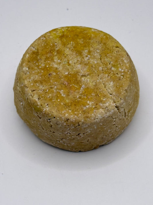 Shampoo Sólido Brillo y Aclaración Manzanilla y Miel